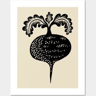 Beet black Posters and Art